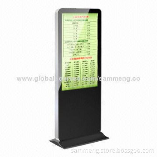 42-inch Simple Operating Floor Standing Advertisement LCD Video Player, 200W Power